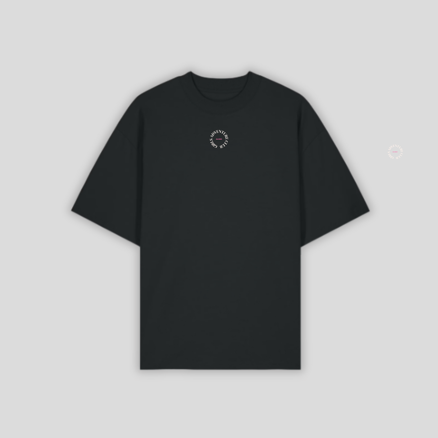 GAC Black Oversized T-shirt