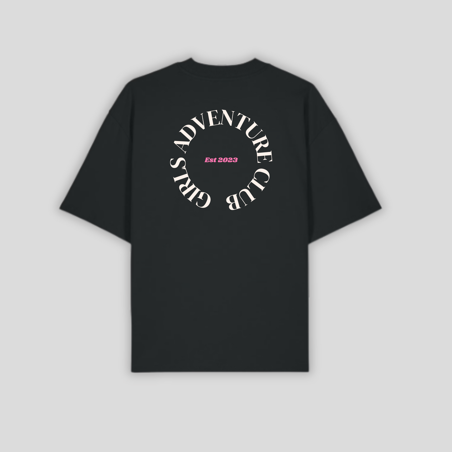 GAC Black Oversized T-shirt