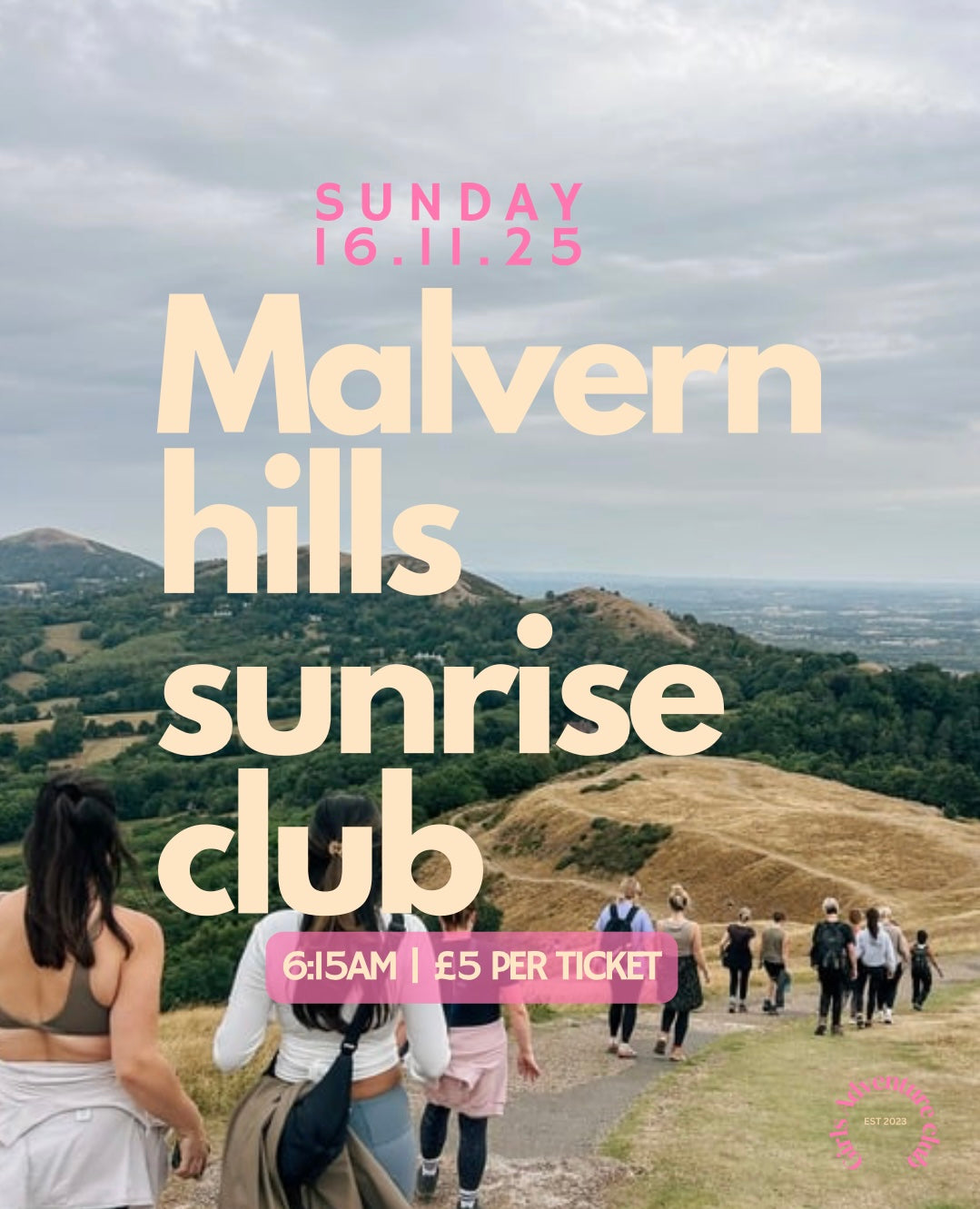 Malvern Hills Sunrise hike 🥾🌅🌿