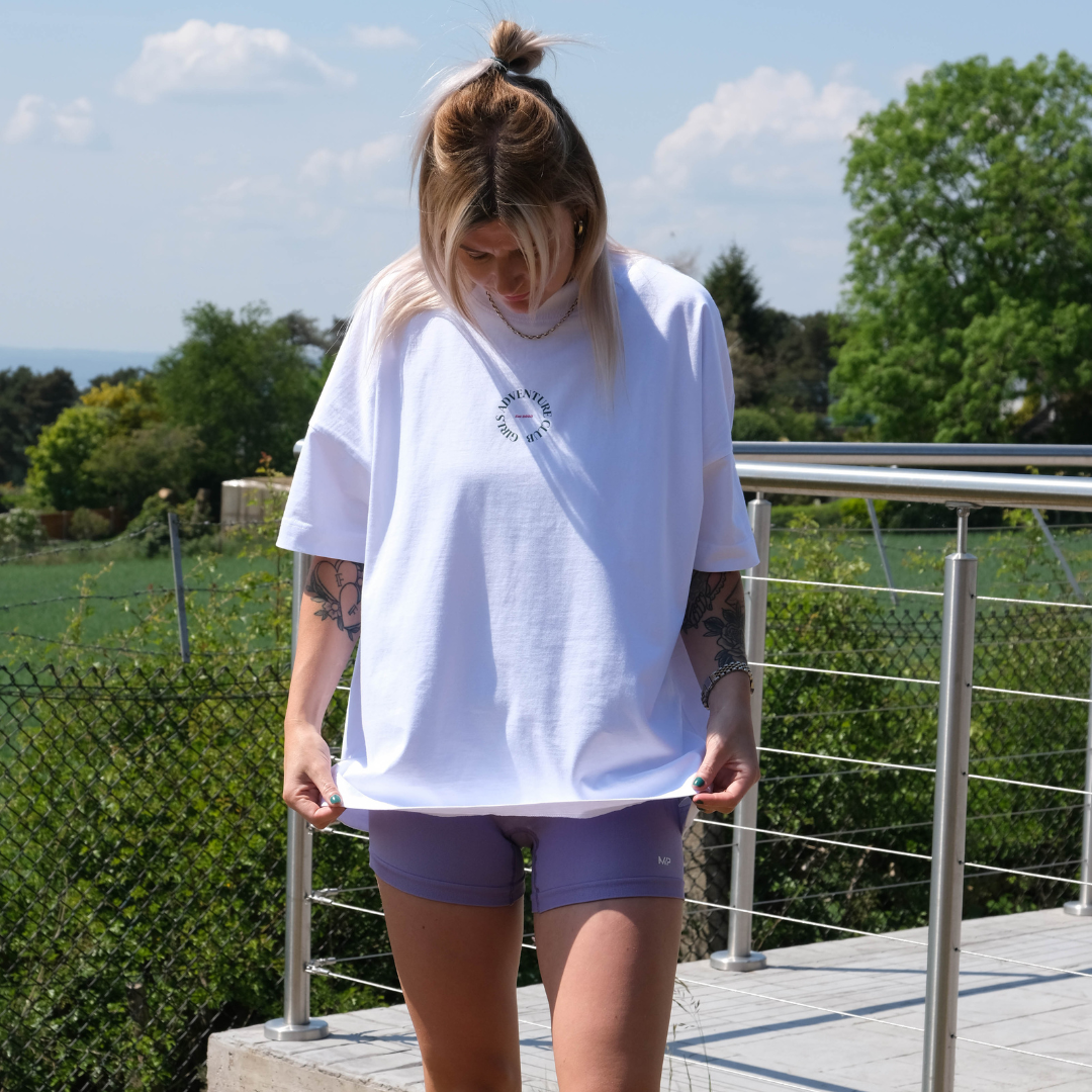 GAC White Oversized T-shirt