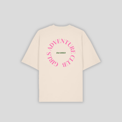 GAC Cream Oversized T-shirt