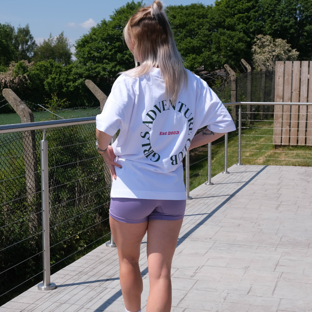 GAC White Oversized T-shirt