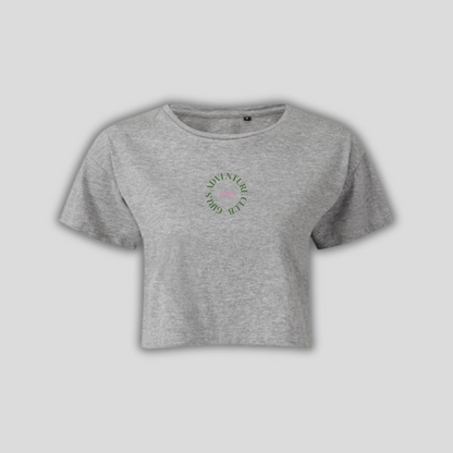 GAC Grey Crop Top