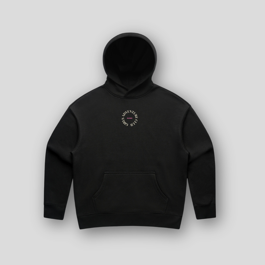 Relaxed Hoody Black 🖤✨