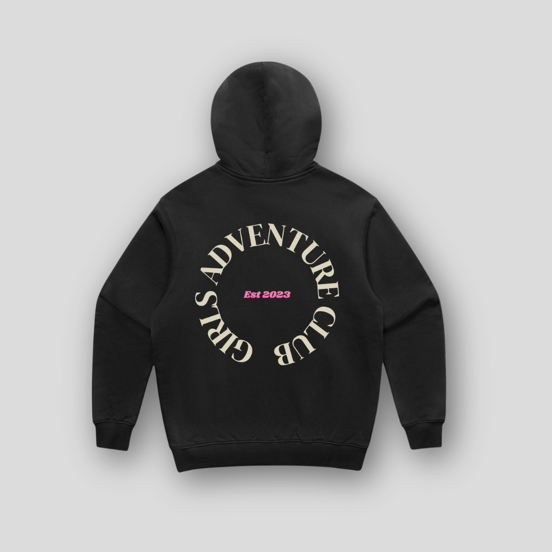 Relaxed Hoody Black 🖤✨