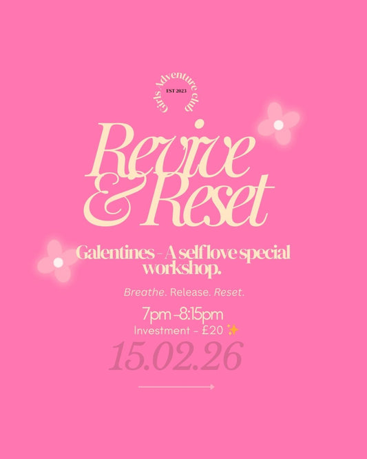 Revive & Reset Galentines Special 🧘‍♀️💕❤️🌸✍️✨