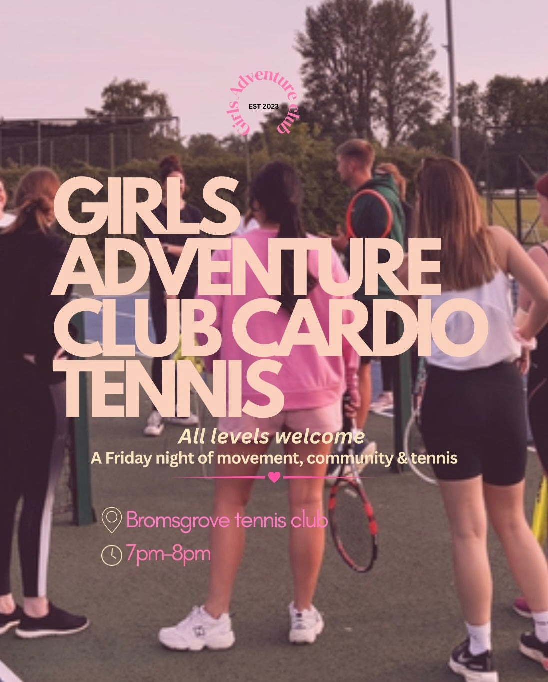 Cardio tennis is BACK! 🎾✨