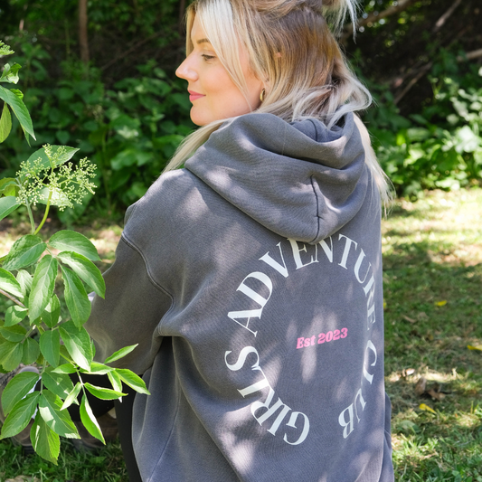 GAC Faded Grey Relax Hoodie